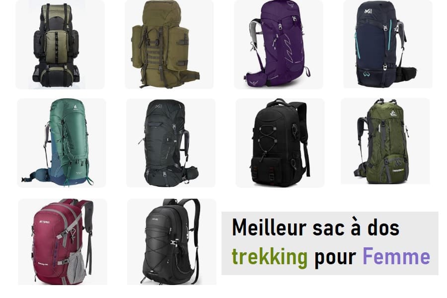 Meilleur sac à dos trekking pour Femme