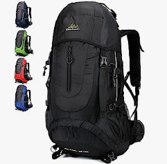 Doshwin 70L Sac à Dos Trekking Camping Voyage Randonnée