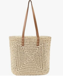 Sac en paille chic 