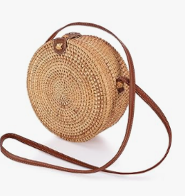 Sac en paille luxe 