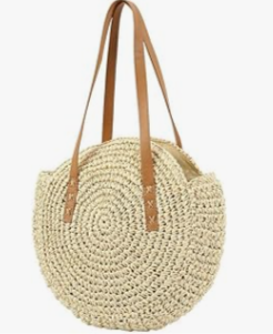 Sac de plage en paille