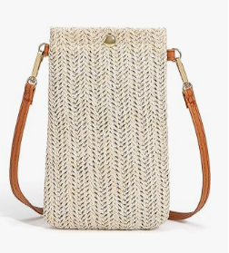 Sac bandouliere femme en paille